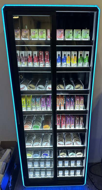 Vape cabinet freestanding